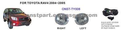 Fog Lamp ONST-TY008 TOYOTA RAV 4 2004~2005