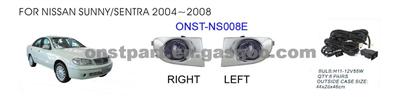 Fog Lamp for NISSAN SUNNY SENTRA 2004-2008,ONST-NS008E