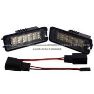LED License Plate Lamps For VW Golf 5