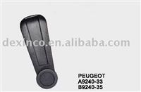 car door handle, door regulator handle for Peugeot (9A9240-33,B9240-35)