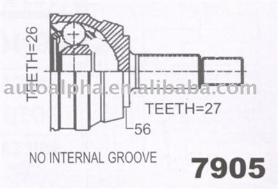 C.V. JOINT FOR NISSAN