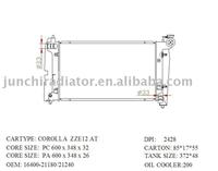 radiator OEM: 16400-21180/21240