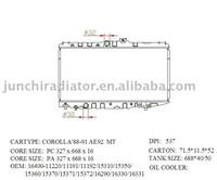 radiator OEM: 16400-11220/11191/11192/15310/15350/15360/15370/15371