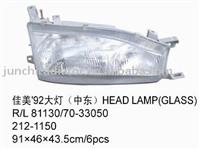 Left HEAD LAMP OEM:81150-33032 