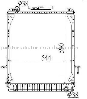 truck radiator O.E.#8-97143-373-1/8971433731