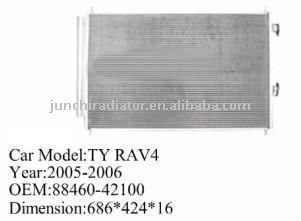 condensor for TOYOTA RAV4 2005-2006