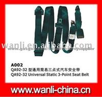 A002 Universal Static 3-Point Seat Belt