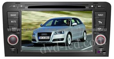 Audi A3 Radio Car Dvd Player GPS Navigation Bluetooth Ipod HD LCD