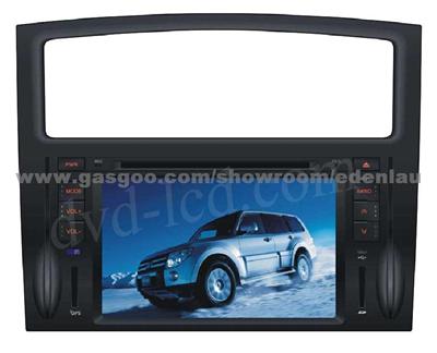 Mitsubish Pajero Car Dvd Player GPS Bluetooth Ipod HD LCD