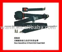 C015 Non-Sensitive Automatic Three Point Safety Belt