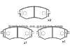 KIA BRAKE PAD 58101-17A00