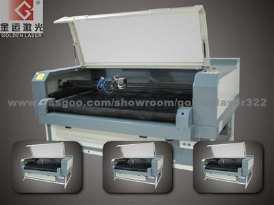 ZDJGHY-15090LD II Applique Double Head Auto Recognition Laser Cutting Machine