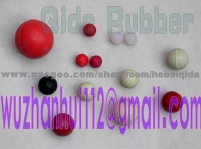 Color Molded Mechanical Rubber Ball