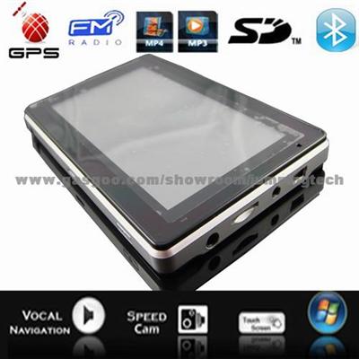 Latest 4.3inch GPS Navigator With AV IN And BT 4005