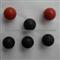 Colored Molded Rubber Ball
