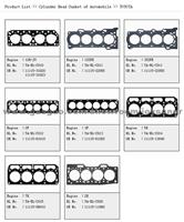 Cylinder Head Gasket For Toyota(4)