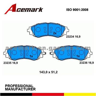 Brake Pad 13.0460-5859.2 DAEWOO, CHEVROLET