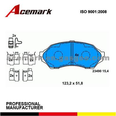 Brake Pad 13.0460-5802.2 MAZDA