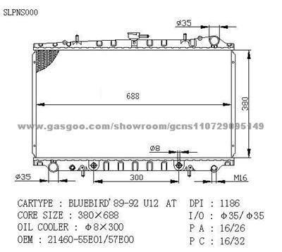 Radiator for BMW 1723528