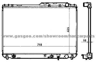 Radiator 16400-62150