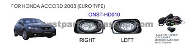 Fog Lamp Honda Accord 2003 (euro Type)