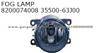 Fog Lamp For Suzuki SWIFT