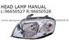 Head Lamp For GM AVEO