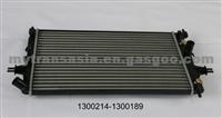 Radiator For OPEL 1300214 - 1300189