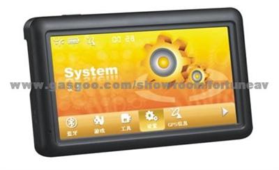 5.0 inch touch screen 16:9 TFT LCD, 800*480 pixels