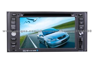 Car DVD Player For COROLLA EX With GPS BT IPod RDS TV
