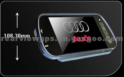 7.0 Inch Rearview Mirror Bk-073MBS For Ford Focus Taurus Edge From 2007 To 2011