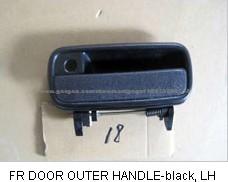 FR DOOR OUTER HANDLE-Black, LH