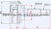 Brand New CV Joint For Toyota Corolla 43410-16050