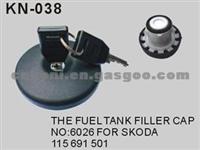 Locking Fuel Tank Cover SKODA 6026