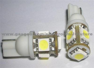 Led Indicator Light T10 194 W5w 5SMD 5050