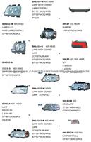 Peugeot 405 Headlamps And Other Parts