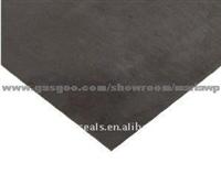 B400rc Black Rubber Sheet with Cloth Insert