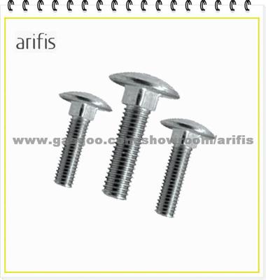 Carriage Bolts Are Round at Head