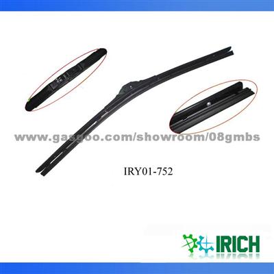 2011 New Universal Type Flat Wiper Blade With Frameless