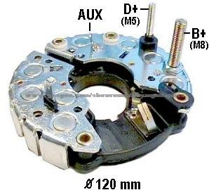 ZBR357 Auto Parts Rectifier For VALEO
