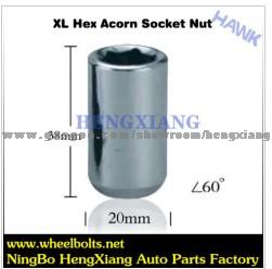 Silvery White Wheel Nuts 200040XL & 200042XL