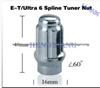 Wheel Nuts E-T/Ultra 6 Spline Tuner Nut