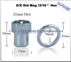 Wheel Nuts O/E Std Mag 13/16