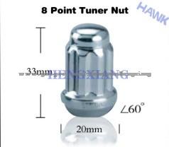 Wheel Nuts 8 Point Tuner Nut 611140SD & 611142SD