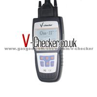 Spanish V-Checker V301 Version OBD2 Professional CAN Bus Code Reader