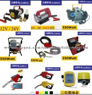 Motors, water pumps, oil pumps, fuel nozzles