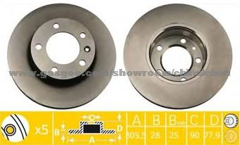 Brake Disc 40206-00QAD Interstar Bus X70