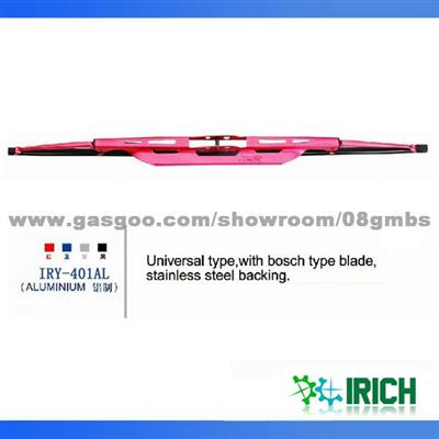 Universal Type With Bosch Type Frame Wiper Blade Stainless Steel Backing