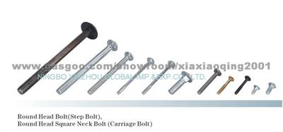 Carraige Bolt(Round Head Square Neck Bolt)