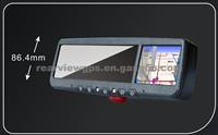 3.5 Inch Gps Rear View Mirror, With 128MB Nand Flash Memory For Vw Jetta GTI Golf From 2003 To 2010